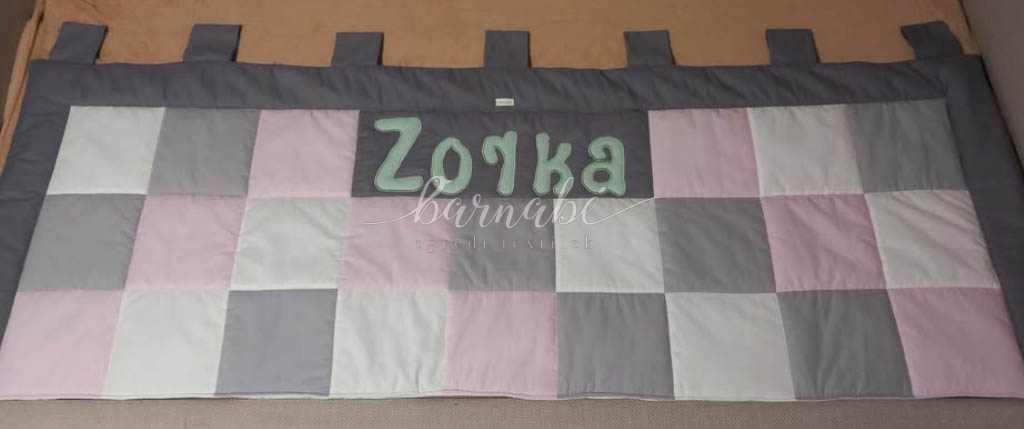 Patchwork falvédő ZORKA névvel